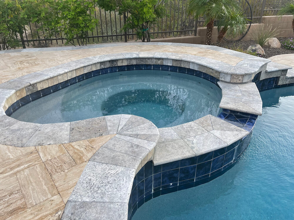 Pool spa combo